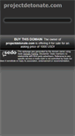 Mobile Screenshot of projectdetonate.com